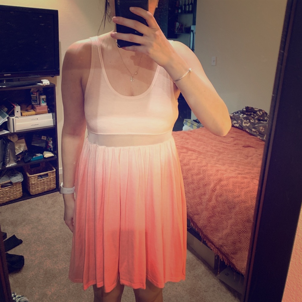 TopShop high-low sun dress